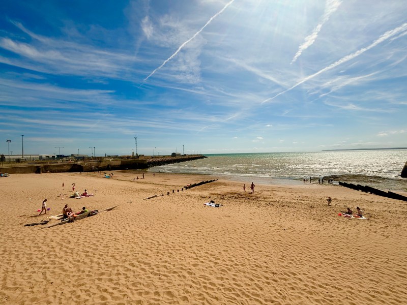 Western undercliff Beach, Ramsgate