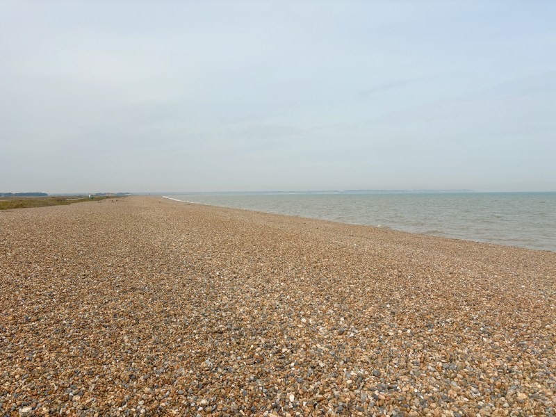 Sandwich Bay shingle beach