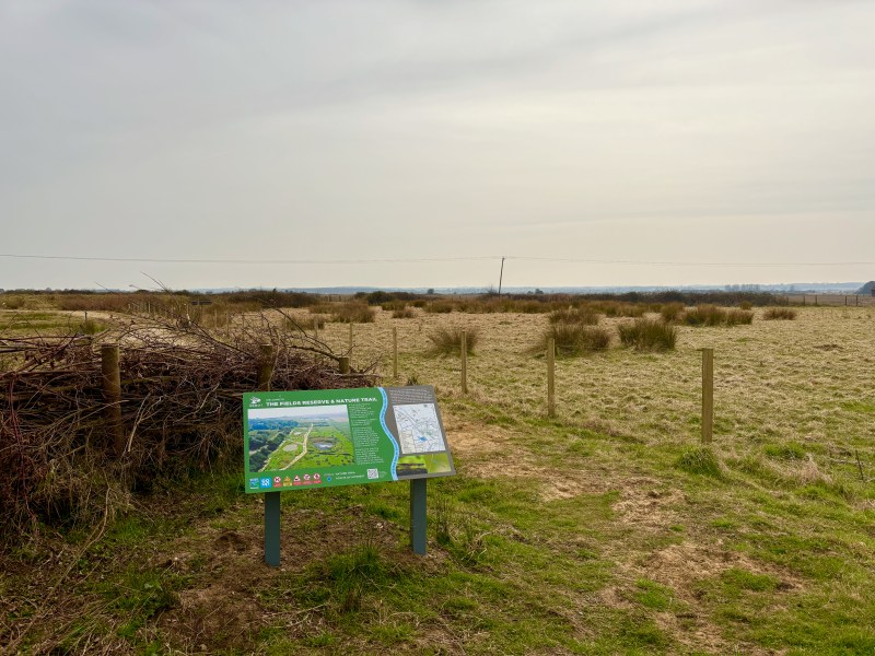A field where wildlife can be observed