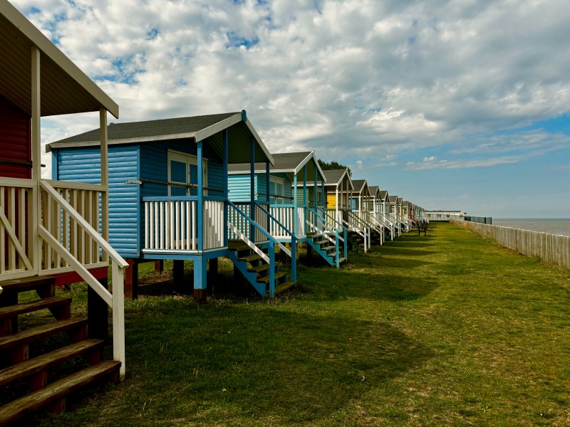 Beach Huts on the Isle of Sheppey, Swale