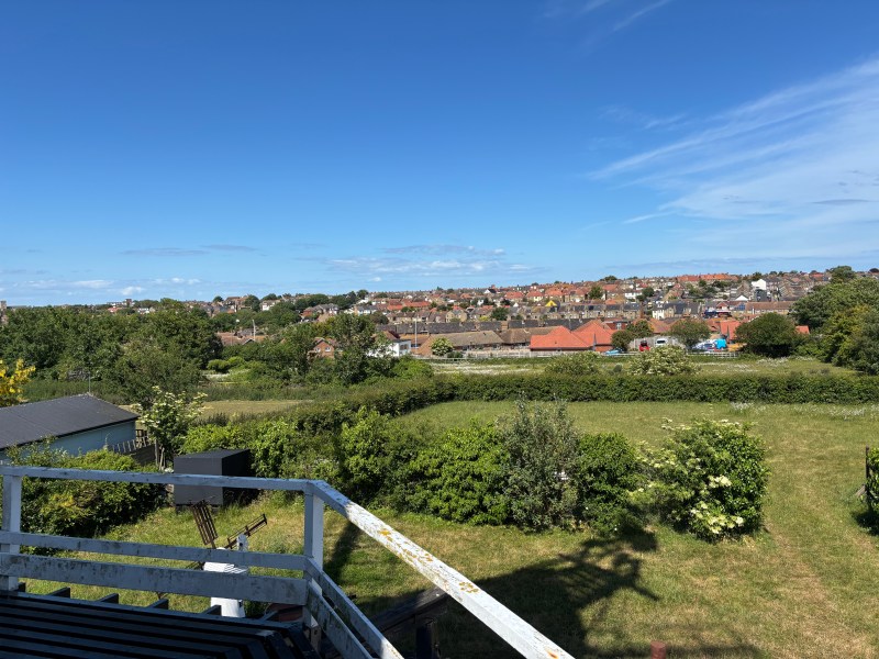 View of the town from Drapers Windmill in Margate
