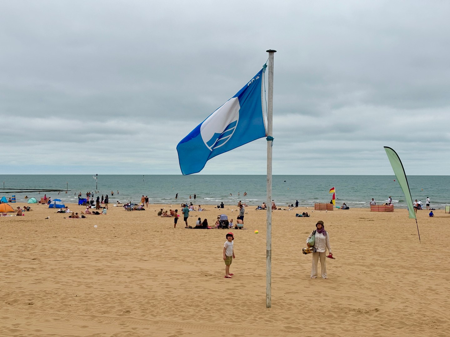 Blue Flag at Margate Main Sands Beach