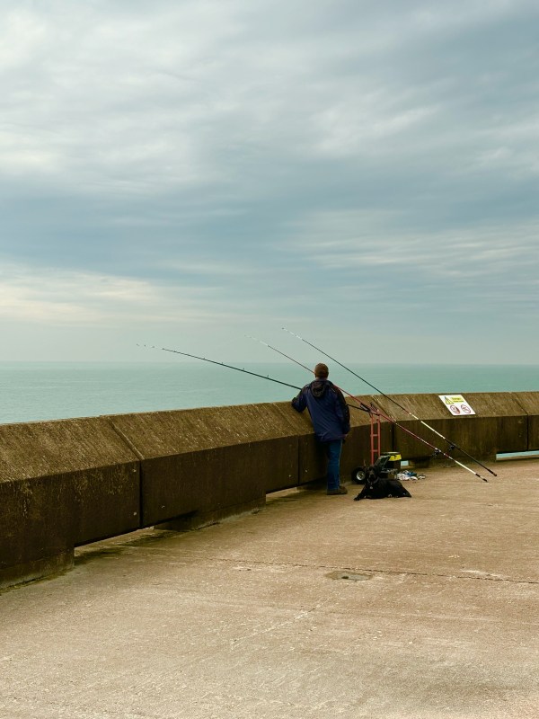 Angling at Samphire Hoe