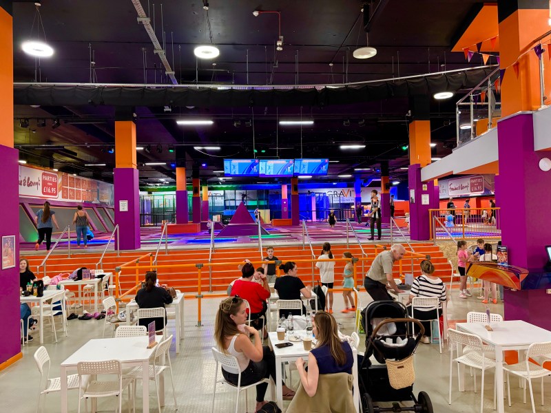 Gravity Indoor Trampoline Park at Lockmeadow in Maidstone