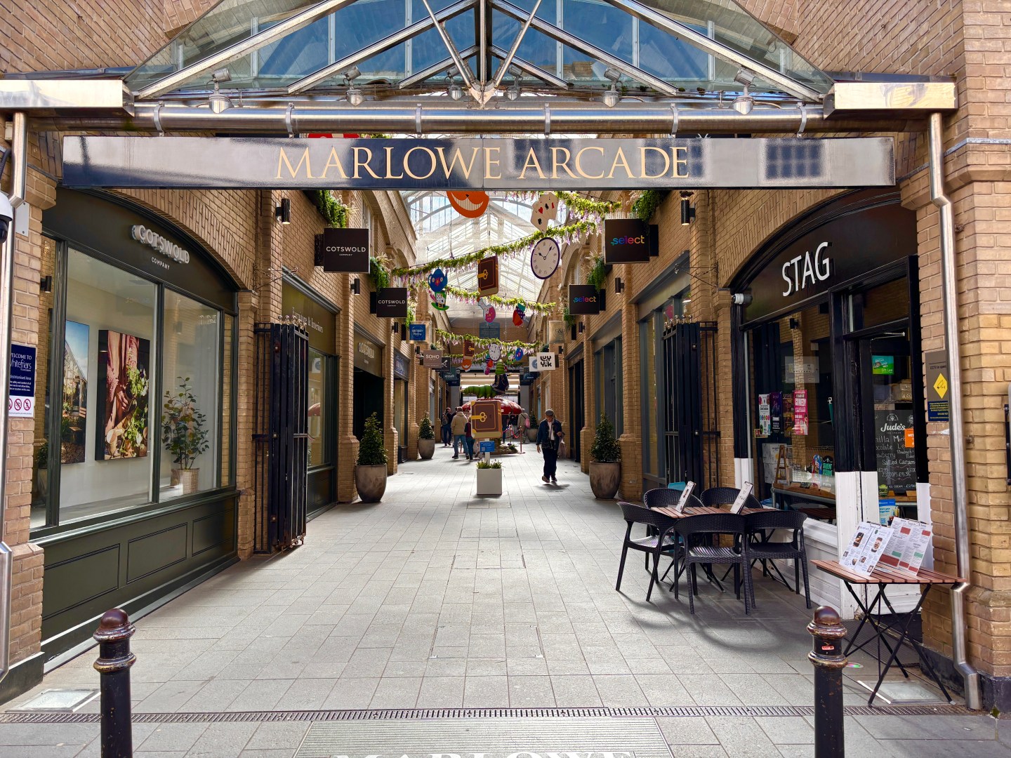 Marlow Arcade in Canterbury