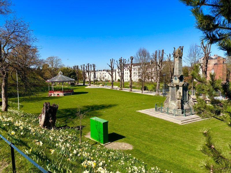 Dane John Gardens in Canterbury